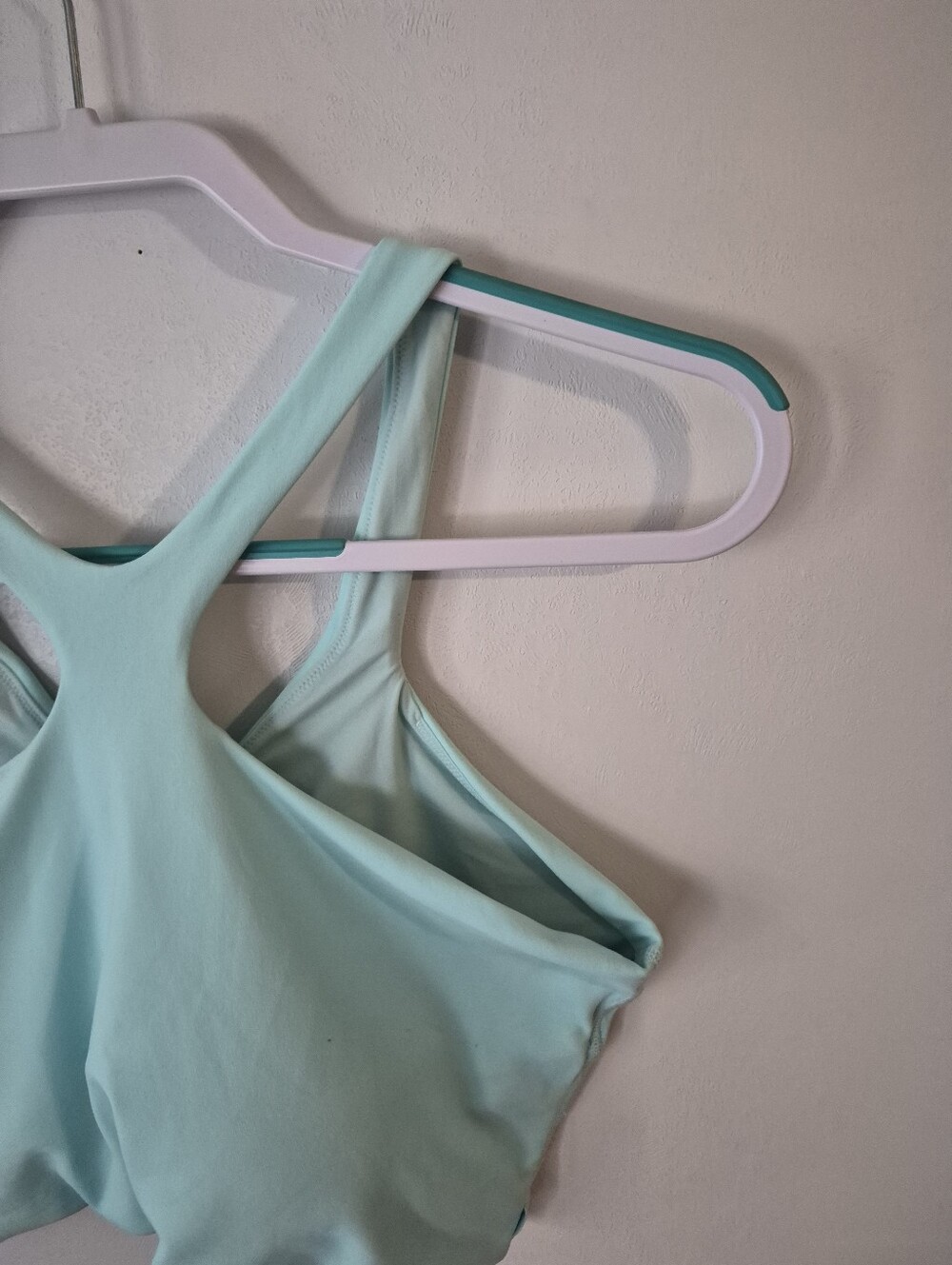 Lululemon Bend This V And Racer Bra Light Support Mint L/XL - Picture 5 of 12